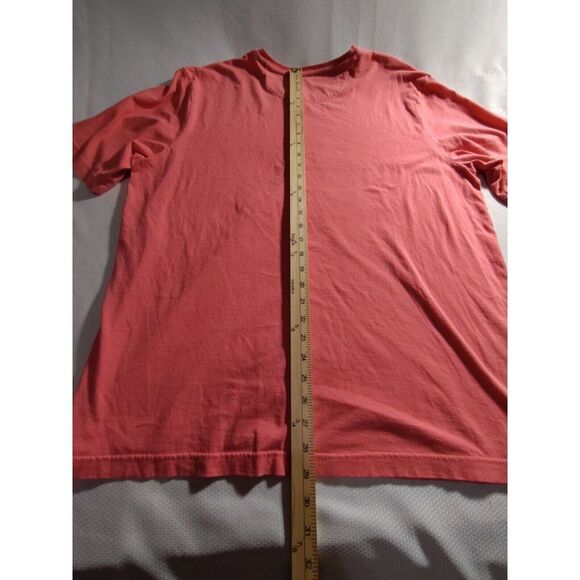 Tommy Bahama Shirt Mens XL Orange‎ Green Short Sleeve Crew Neck T-Shirt - Picture 5 of 5